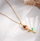 Collar Rosa Eterna