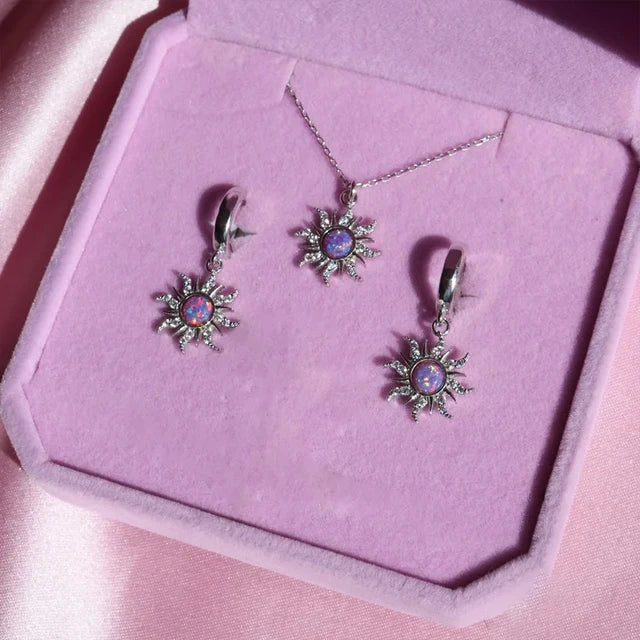 Rapunzel Schmuckset aus 925er Silber – Verflochten