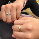 Anillos Sol Y Luna Eclipse Pareja