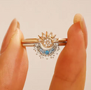Anillos Sol Y Luna Eclipse Pareja