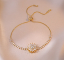 Collar Girasol Giratorio Caja Corazon