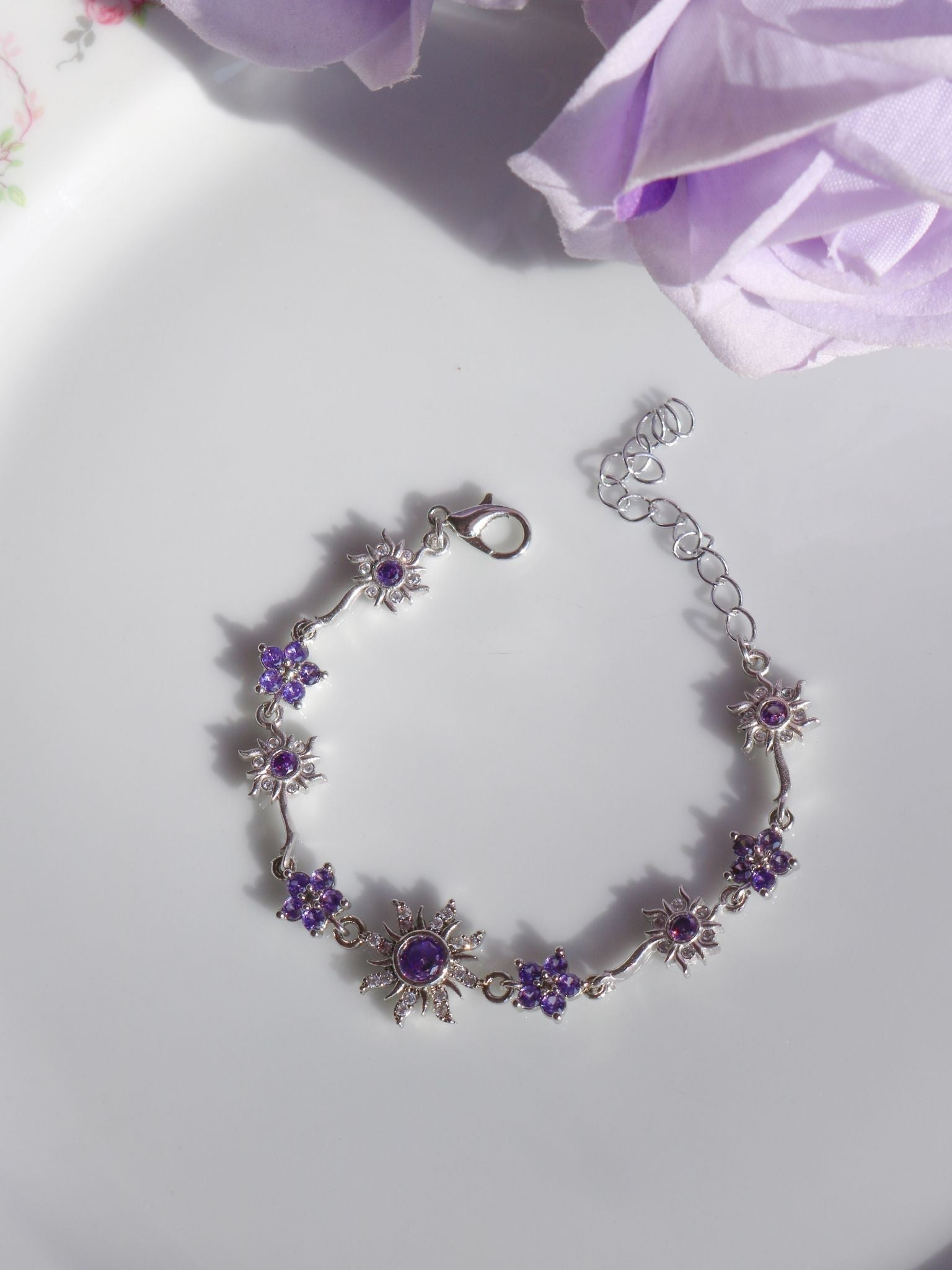Rapunzel Gleam and Glow Sun Flower Bracelet