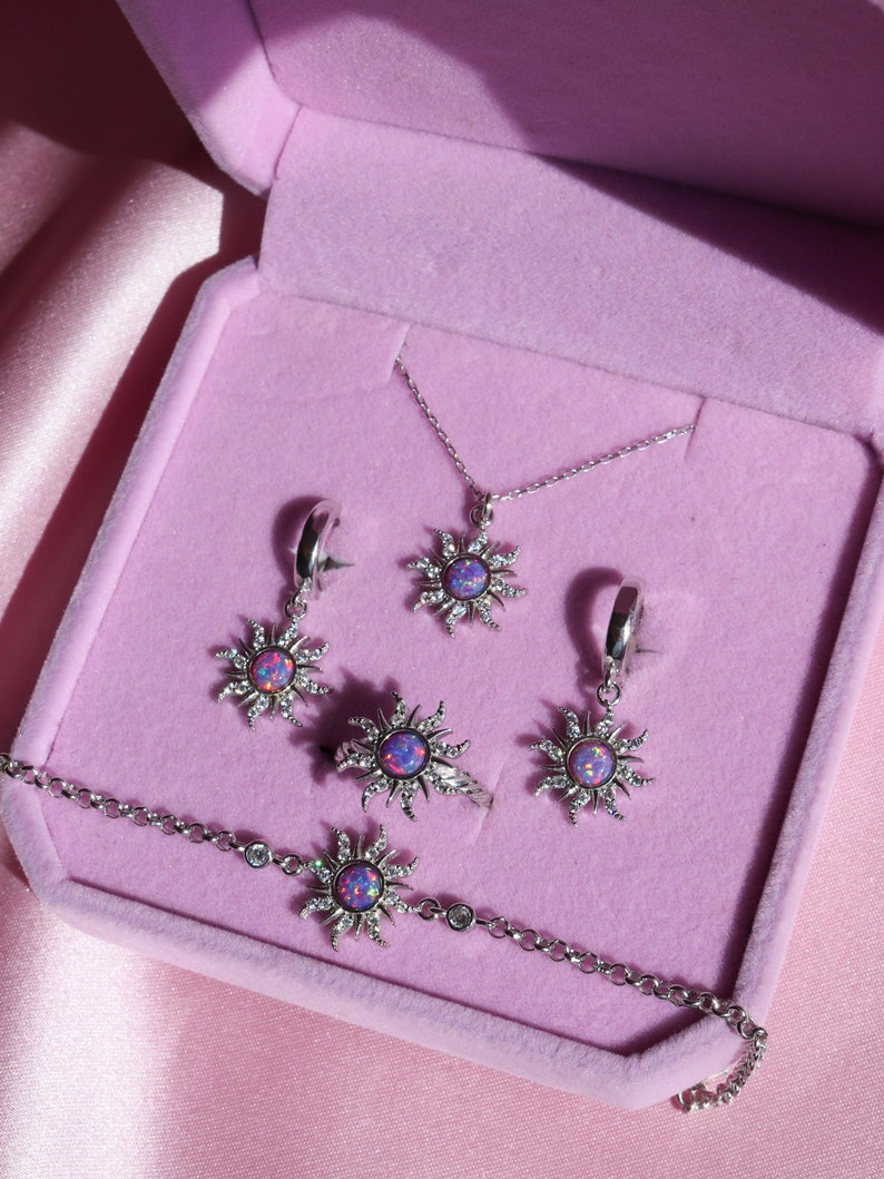 Rapunzel Schmuckset aus 925er Silber – Verflochten